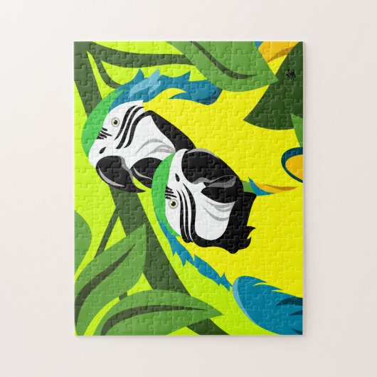 Parrot Art Puzzles Legpuzzel (Verticaal)