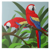 Parrot Art Tiles Tegeltje (Voorkant)