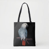 Parrot Bags African Grey Parrot Art Canvas tassen (Voorkant)