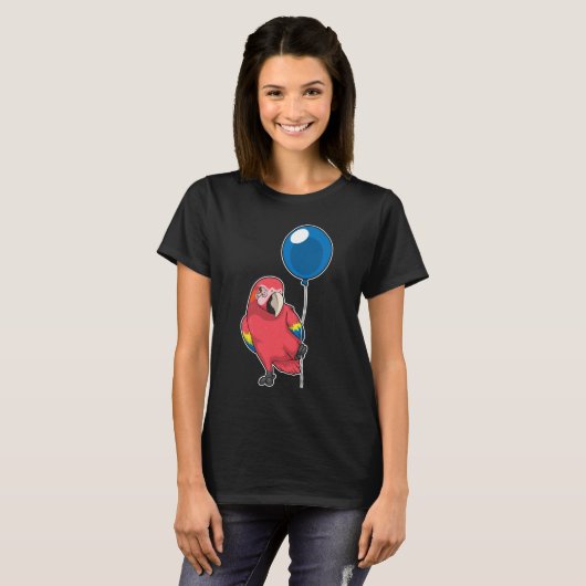 Parrot Balloon T-shirt (Voorkant volledig)