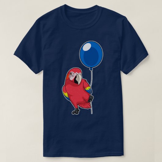 Parrot Balloon T-shirt (Design voorkant)