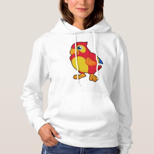 Parrot Basketball Sports Hoodie (Voorkant)