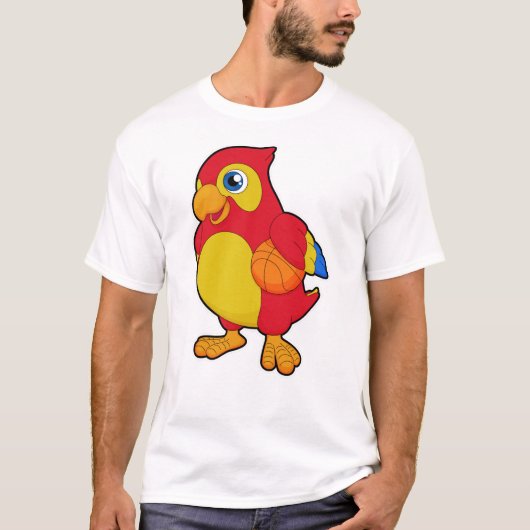 Parrot Basketball Sports T-shirt (Voorkant)