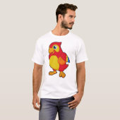 Parrot Basketball Sports T-shirt (Voorkant volledig)