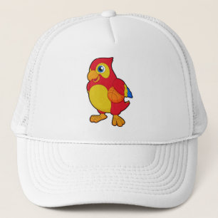 Parrot Basketball Sports Trucker Pet
