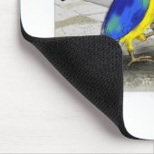 Parrot Bathroom Fixtures Funny Cartoon Gifts Muismat (Hoek)