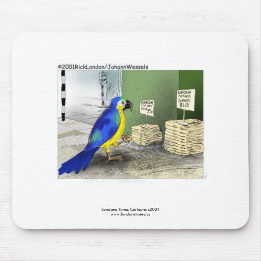 Parrot Bathroom Fixtures Muismat (Voorkant)