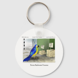 Parrot Bathroom Fixtures T - shirts Mokken Kaarten Sleutelhanger