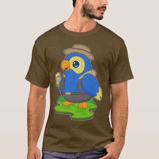Parrot Beer mok Beer T-shirt (Voorkant)