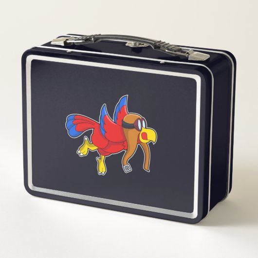 Parrot bij Flying as Pilot (Achterkant)