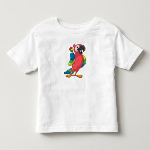 Parrot bij Muziek met Maracas Kinder Shirts