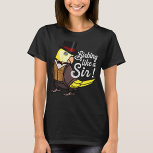 Parrot Birbing As a Sir I Yellow Lutino Monk Par T-shirt