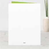 Parrot Bird Chatterbox Grappige Verjaardag Kaart (Achterkant)