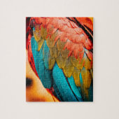 Parrot Bird Feathers sluiten Legpuzzel (Verticaal)