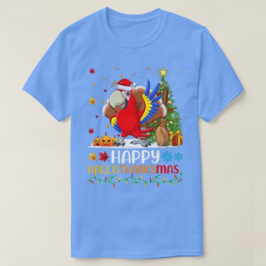 Parrot Bird Lover Funny Happy Parrot HelloThanksMa T-shirt (Design voorkant)