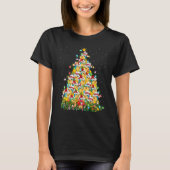 Parrot Bird Xmas licht kerstkerstmis kerstmis T-shirt (Voorkant)