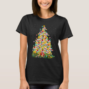 Parrot Bird Xmas licht kerstkerstmis kerstmis T-shirt