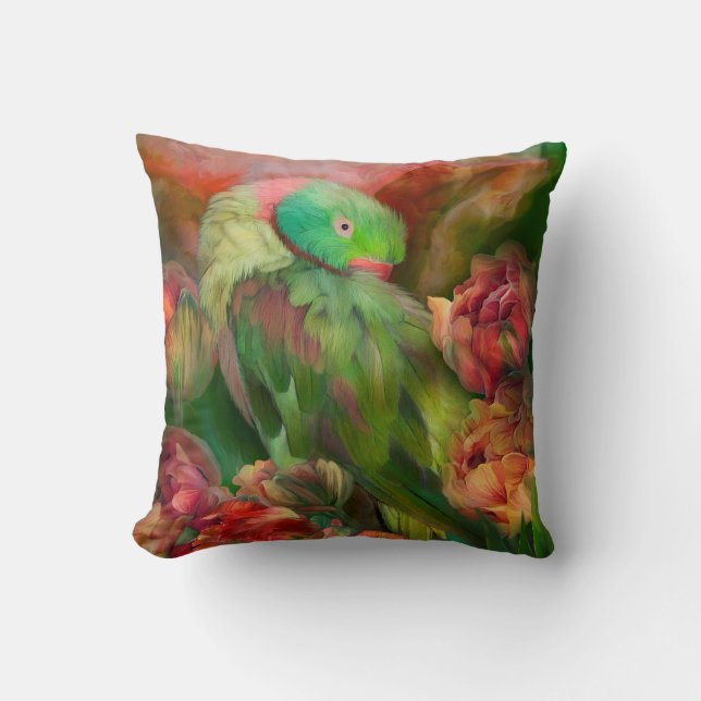 Parrot-boomtulp Kussen (Voorkant)