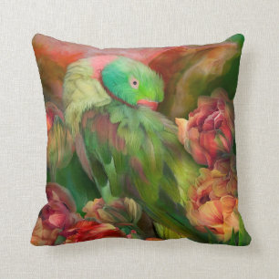 Parrot-boomtulp Kussen