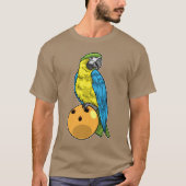 Parrot Bowling Bowling ball T-shirt (Voorkant)