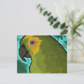 Parrot Briefkaart (Staand voorkant)