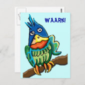 Parrot Briefkaart (Voorkant / Achterkant)