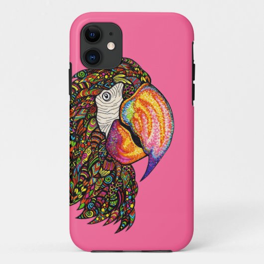 Parrot Case-Mate iPhone Case (Achterkant)