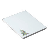 Parrot Christmas Tree Notitieblok (Schuin)