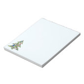 Parrot Christmas Tree Notitieblok (Linkerzijde)