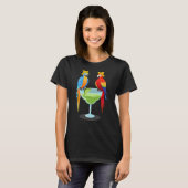 Parrot Cinco De Mayo Drink Tequila Mexican Fie T-shirt (Voorkant volledig)