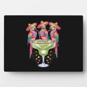 Parrot Cinco De Mayo Grappig Drink Mexicaanse Fies Fotoplaat (voorkant)