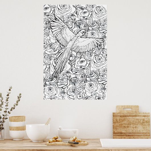 Parrot Clarity Poster (Keuken)