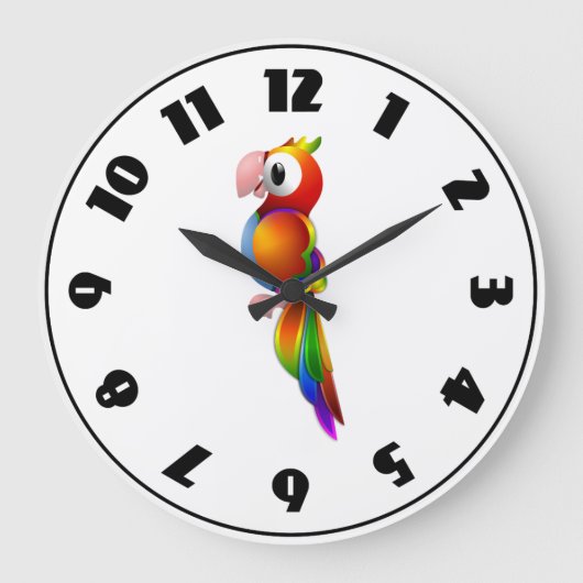 Parrot Clock Grote Klok (Voorkant)
