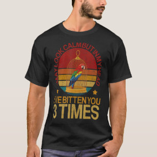 Parrot Cockatiel Love Bird Rooster Chickens Budgie T-shirt