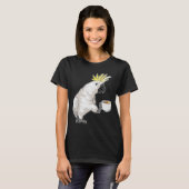 Parrot Coffee Cup T-shirt (Voorkant volledig)