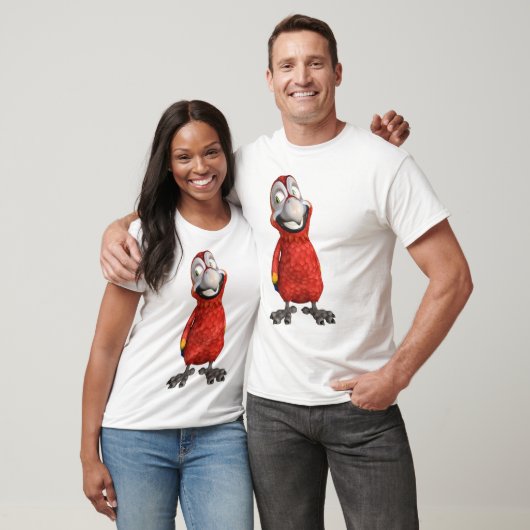 parrot comic t-shirt (Unisex)