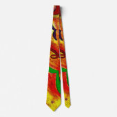 Parrot Curves-Stropdas Stropdas (Voorkant)