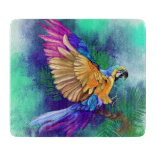 Parrot Cutting Board Snijplank