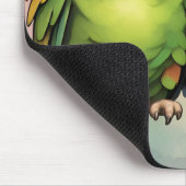 Parrot_design.no.1- door Maaya Prints, Muismat (Hoek)
