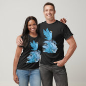 Parrot & Dragon Reflection I Blue Parrotlet T-shirt (Unisex)