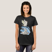 Parrot & Dragon Reflection I Goffins Cockato T-shirt (Voorkant volledig)