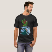 Parrot & Dragon Reflection I Hahns Macaw 2 T-shirt (Voorkant volledig)