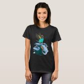 Parrot & Dragon Reflection I Meyers Parrot 2 T-shirt (Voorkant volledig)