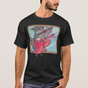 Parrot & Dragon Reflection I Roos breekt Galah C T-shirt