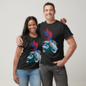 Parrot & Dragon Reflection I Vrouw Eclectus 2 T-shirt (Unisex)