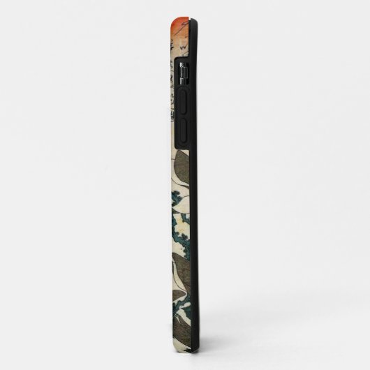 Parrot en bloemen Case-Mate iPhone case (Achterkant/links)