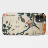 Parrot en bloemen Case-Mate iPhone case (Achterkant (horizontaal))
