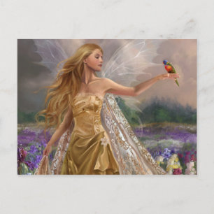 Parrot Fairy Briefkaart