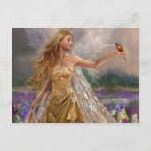 Parrot Fairy Briefkaart (Voorkant)