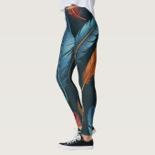 Parrot Feather geïnspireerd ontwerp Leggings (Links)